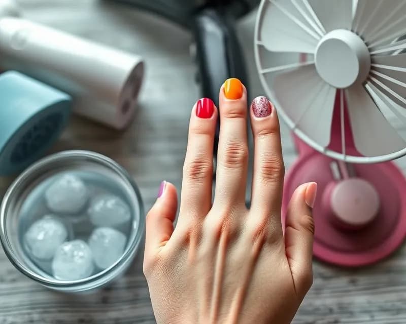 Jak szybko wysuszyć lakier do paznokci i uniknąć smudzenia