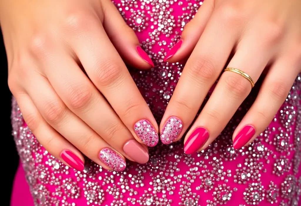 Jakie paznokcie do fuksjowej sukienki? Odkryj najlepsze kolory!