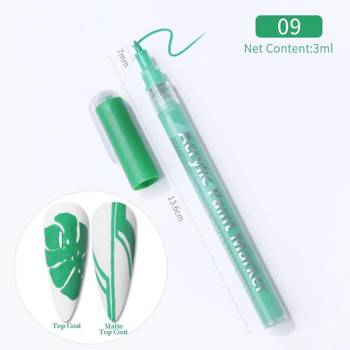 Acrylic marker / pen for nail art, Green