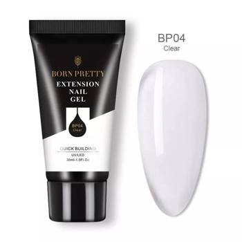 BORN PRETTY polygel acrylic gel extensions BP04 transparent 30 ml