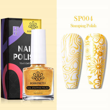 Born Pretty SP004 stamping golden yellow 10 ml