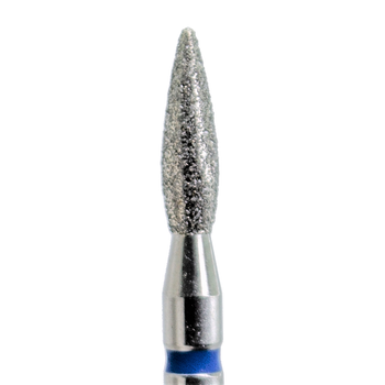 Diamond cuticle cutter flame blue Podomedical P/N-06 8 mm/2.3 mm