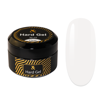FOX Hard gel Clear with the consistency of a nail base, 30 ml