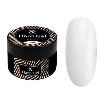 FOX Hard gel Cover Milky with the consistency of a nail base, 30 ml