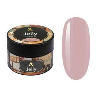FOX Jelly Gel Cover Cappuccino  consistency for nails, 30 ml