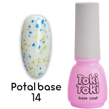 Hybrid base Toki Toki Potal Base 14 milk with foil flakes5 ml