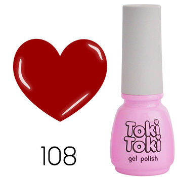 Hybrid nail Toki-Toki 108 classic red 5ml