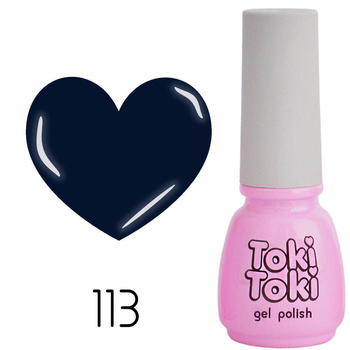 Hybrid nail Toki-Toki 113 dark grey blue 5ml