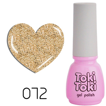 Hybrid nail Toki-Toki 72 bright gold liquid foil 5ml