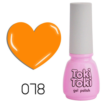 Hybrid nail Toki-Toki 78 orange 5ml