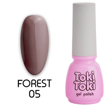 Hybrid nail Toki-Toki Forest 05 cappucino brown 5ml