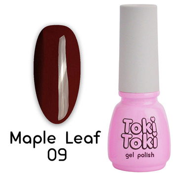 Hybrid nail Toki-Toki Maple Leaf ML09 red burgundy 5ml