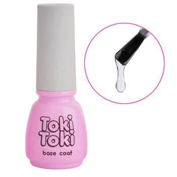 Hybrid rubber base for nails Toki Toki Rubber base transparent 5ml