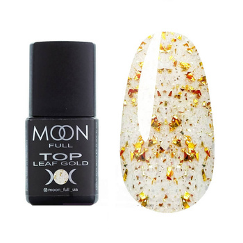 Hybrid top with gold flakes Leaf Gold MOON Full 8 ml