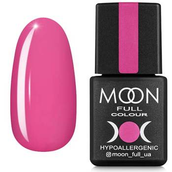 MOON FULL 120 nail polish deep pink 8ml