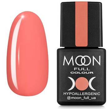 MOON FULL 124 nail polish salmon orange 8ml