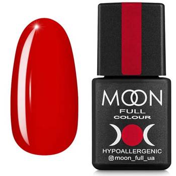 MOON FULL 136 nail polish classic red 8ml