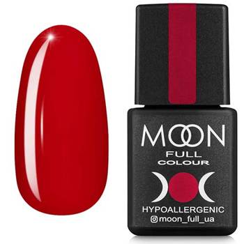 MOON FULL 138 nail polish strawberry red 8ml