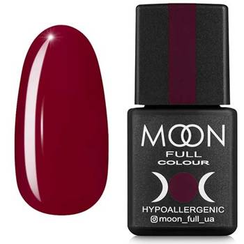 MOON FULL 141 nail polish wine with shimmer 8ml