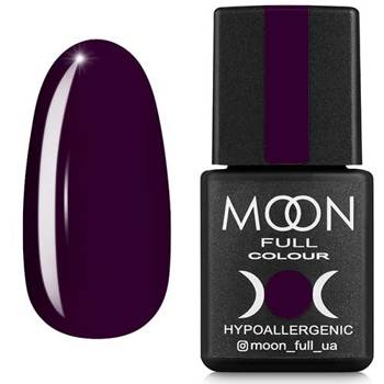 MOON FULL 168 nail polish dark plum 8ml