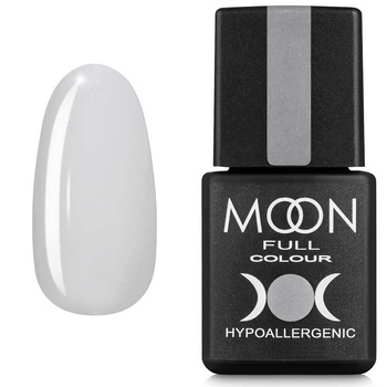 MOON FULL 201 nail polish white translucent 8ml