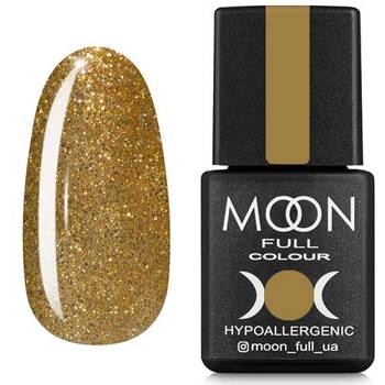 MOON FULL 326 nail polish gold with glitter 8ml