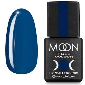 MOON FULL 654 nail polish turquoise blue 8ml