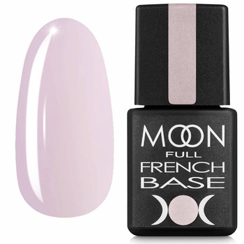 MOON Full Cover French Rubber Base 10 light lilac hybrid base 8ml