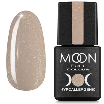 MOON Full Cover French Rubber Base 13 browm in gliter hybrid base 8ml