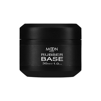 MOON Full Rubber Base hybrid nail base, transparent, 30 ml