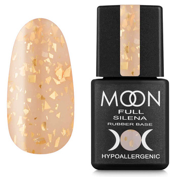 MOON Full Silena 2023 base, beige with gold flakes, 8 ml