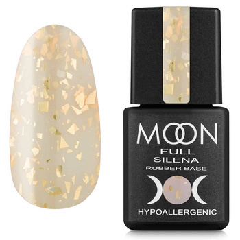MOON Full Silena 2032 base, beige lilac with gold flakes, 8 ml