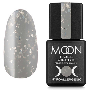 MOON Full Silena 2037 base, grey with silver flakes, 8 ml