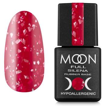 MOON Full Silena 2038 base, red with silver flakes, 8 ml
