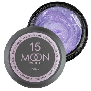 MOON Full acrylic gel for extensions 15 pearl purple 30ml