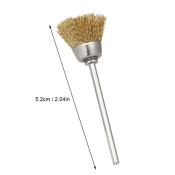 Manual brush for cleaning cutters