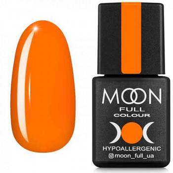 Rubber base MOON Full Neon Rubber Base bright orange 04 8 ml