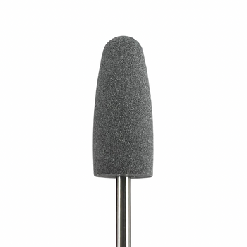 Silicone polishing cutter, gray cone, 180 grit, average grit