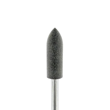 Silicone polishing cutter, light grey cone, 180 grit, average grit