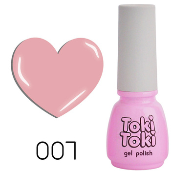 Toki-Toki 07 salmon pink hybrid nail polish 5ml