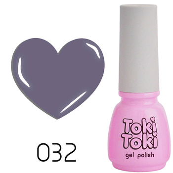 Toki-Toki 32 gray purple hybrid nail polish 5ml