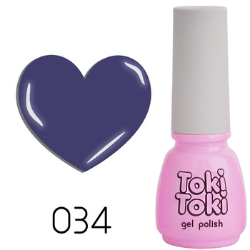 Toki-Toki 34 plum hybrid nail polish 5ml