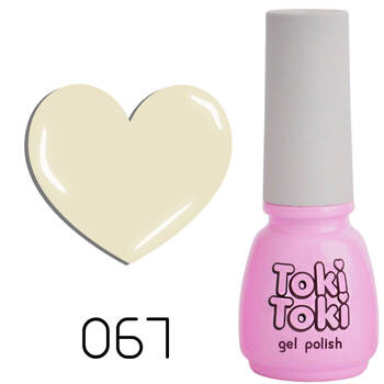 Toki-Toki 67 baked milk translucent under french hybrid nail polish 5ml