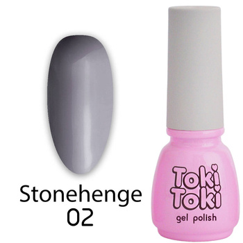 Toki-Toki Stonehenge ST02 hybrid nail polish light grey 5ml