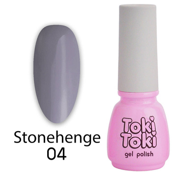 Toki-Toki Stonehenge ST04 hybrid nail polish grey 5ml