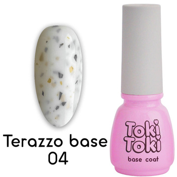 Toki-Toki Terazzo Base TR04 milk with foil flakes 5 ml