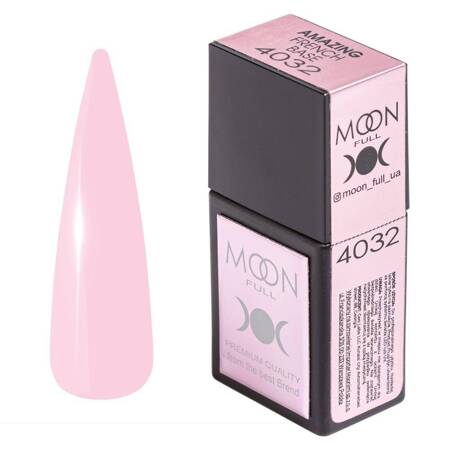  Amazing French base 4032 for strengthening and modeling nails pale light pink 12 ml