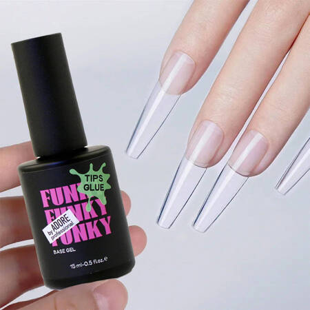 Adore Funky Tips Glue Gel gel glue for nails 15ml