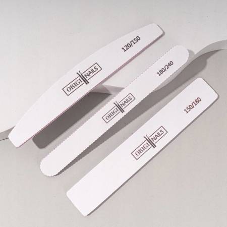 Double-sided boat file 120/150 ORIGINAILS White