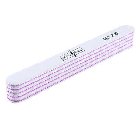 Double-sided straight file 180/240 package 10 pcs.